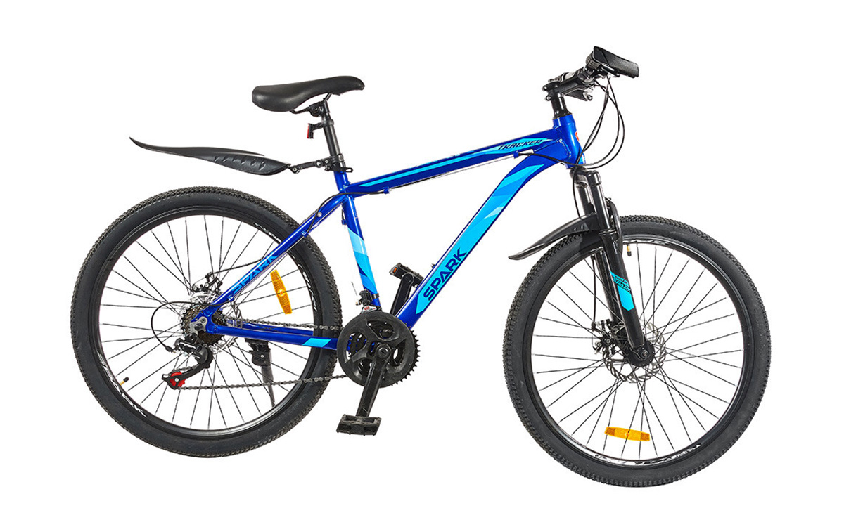 Фотография Велосипед SPARK TRACKER 26" 2021, размер М, blue